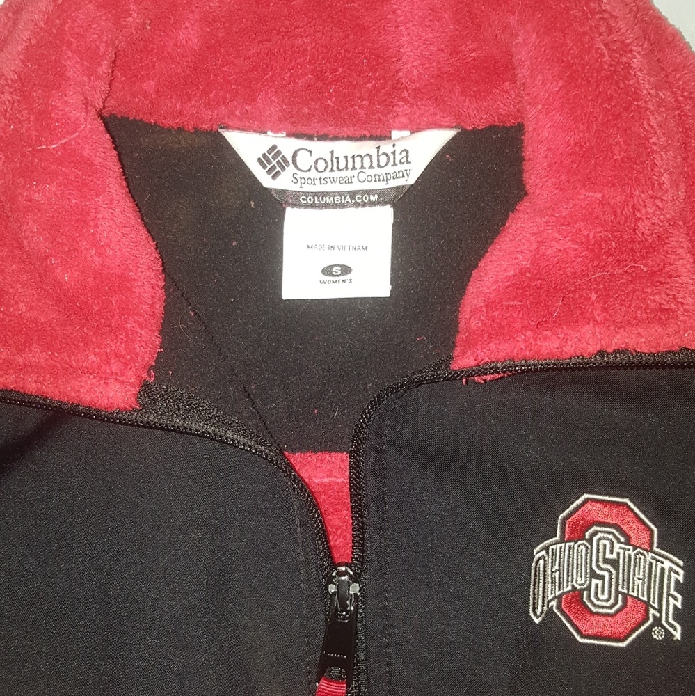 Ohio State zip up jacket by Columbia